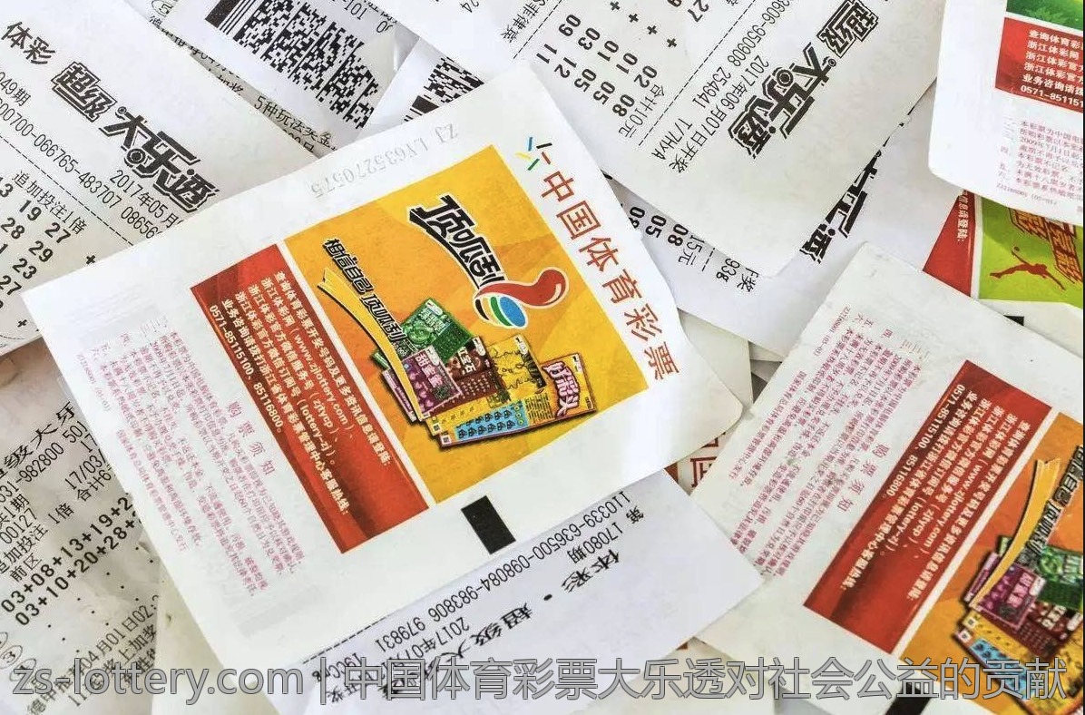 中国体育彩票大乐透对社会公益的贡献